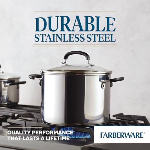 Brilliance Stainless Steel Stock Pot with Lid (Stockpot (8 Quart))