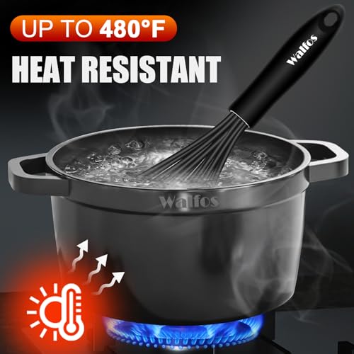 Silicone Whisk (7+9+11 in Black)