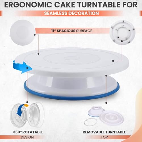 Cake Decorating Tools Supplies Kit (11-Inch)