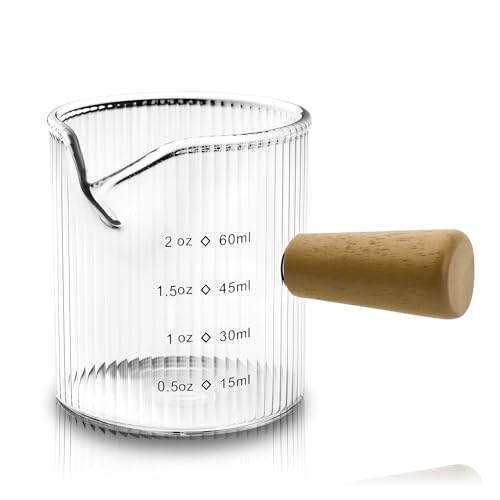 Espresso Measuring Cup 2 OZ (Transparent Color / 2 oz)