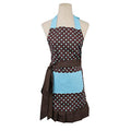 Kitchen Aprons for Women with 2 Pockets (Bluespot-adult)