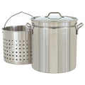 1124 24 qt Stainless Stockpot w