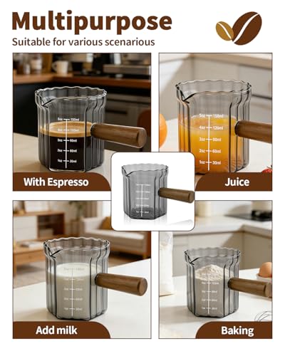 Espresso Measuring Cup 5 Oz (Gray / 5 oz)