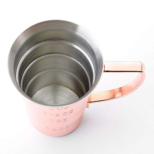 M37108CP Drink Jigger (Copper w/Handle)