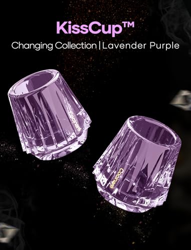 KissCup Crystal Espresso Cup (Lavender Purple)