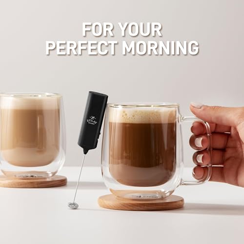 Mini & Mighty Milk Frother Wand (Zulay Black / Mini Frother)