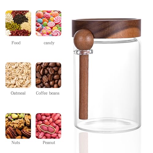 30 oz High Borosilicate Glass Food Storage Containers (Acacia30OZ*2)