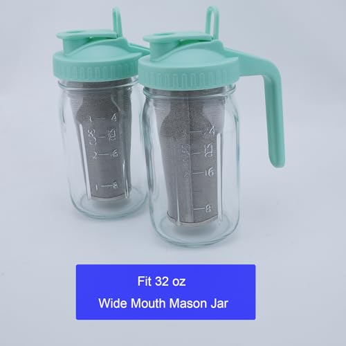 Cold Brew Coffee Filter for 32oz (32 Ounces Mason Jar Filter)