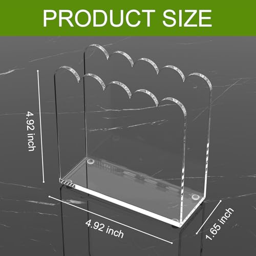 Acrylic Cocktail Napkin Holder (Cocktail Napkin Holder (2 Pack))