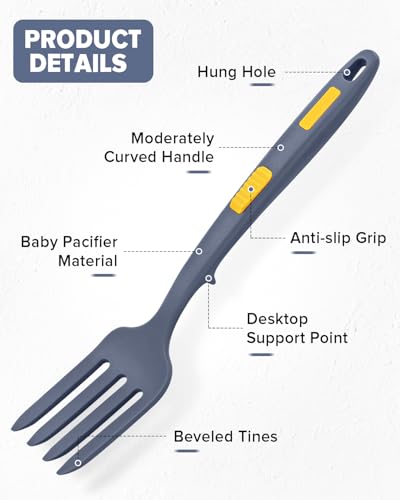 Large Silicone Flexible Cooking Fork (GT)