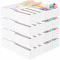 26 Pack Drawer Organizer for Clothes (26 PACK White)