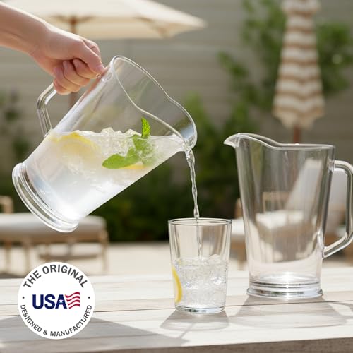 64oz Bistro Clear Pitcher