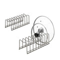 Pot Lid Organizer (Satin Nickel)