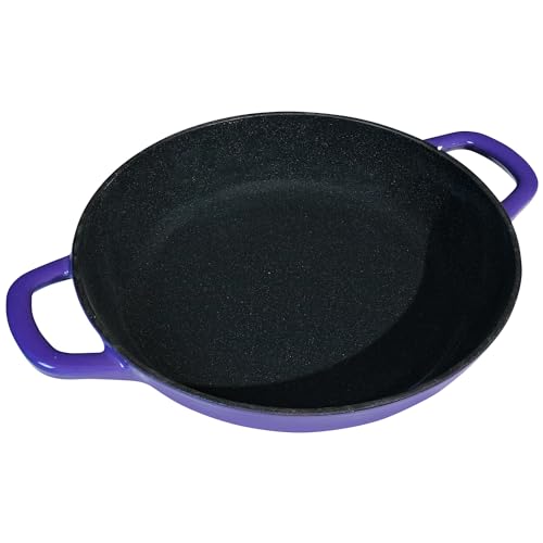 Braiser Enameled Cast Iron Braiser 3 QT (Purple / 3 qt)