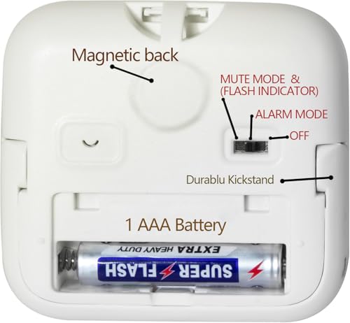 Easy to USE Digital Kitchen Timer (Black -1 Pack)