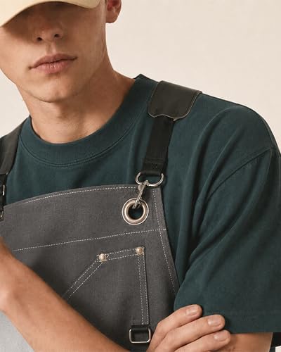 Professional Work Apron for Men & Women (Standard / Slate Grey)