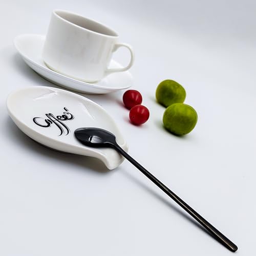 Coffee Spoon Rest (Spoon Rest+Black Spoon)