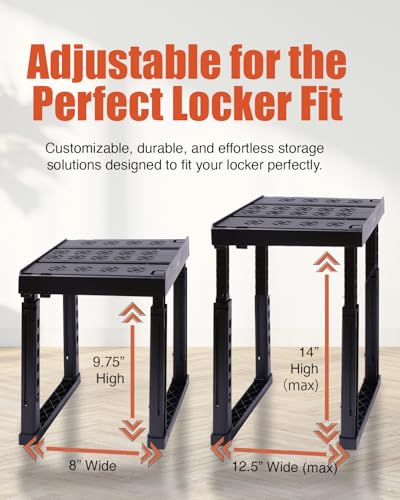 Locker Organizer Shelf (Pink 1 Pack)