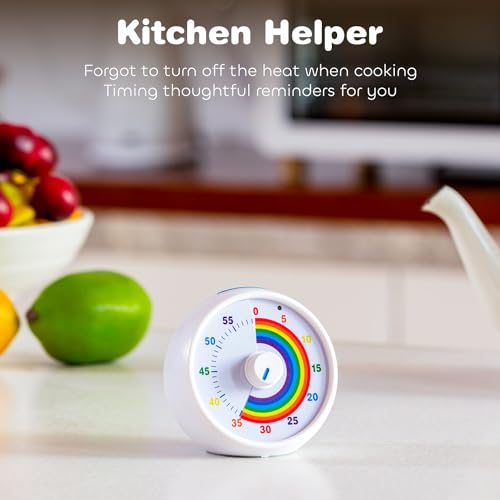 Visual Timer for Kids (White)