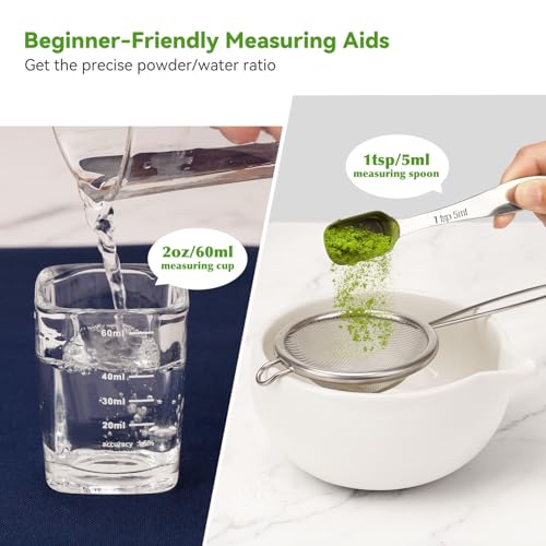 Matcha Whisk Set (10-PC Ivory-White)