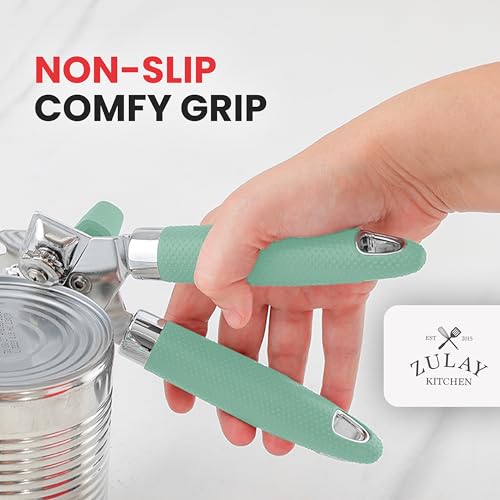 Can Opener with Large Bottle Opener (Side Bottle Opener Design / Mint)