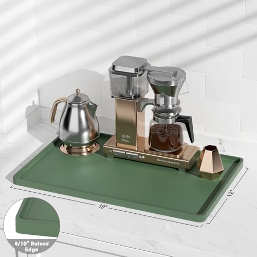 Silicone Coffee Mat (Green / 12" x 19")