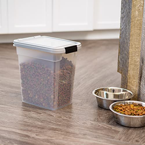 Dog Food Storage Container (10 lbs / Gray)