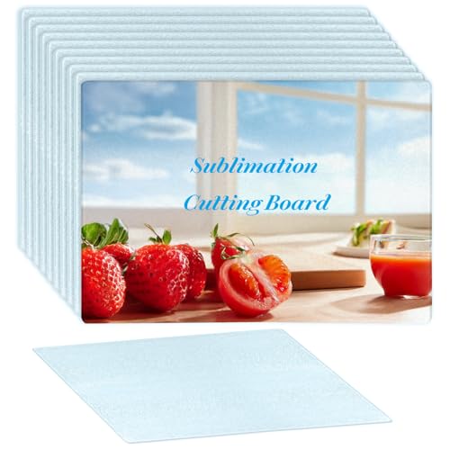 10 Pcs Sublimation Cutting Board Blanks