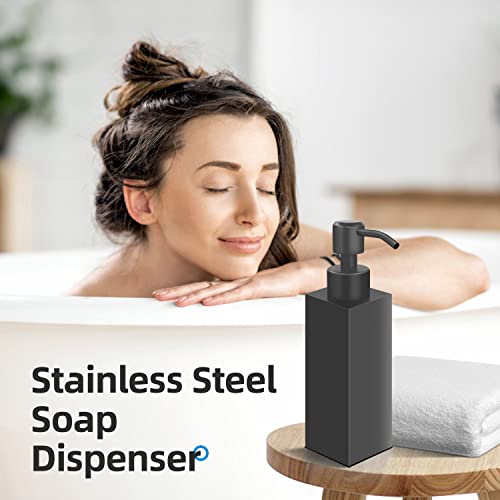 Black Soap Dispenser (Square-black)