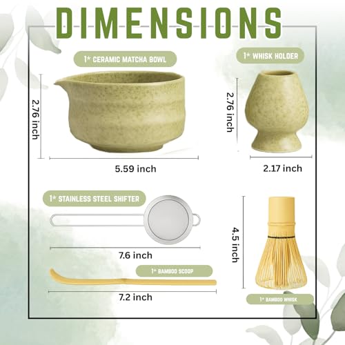 Matcha Whisk Set 7 Pcs