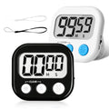 Classroom Timer for Kids Teachers 2 Pack Digital Timers Black White (Black & White)