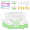 Silicone Measuring Cups 600ml for Resin (600ML+100ML+10ML)