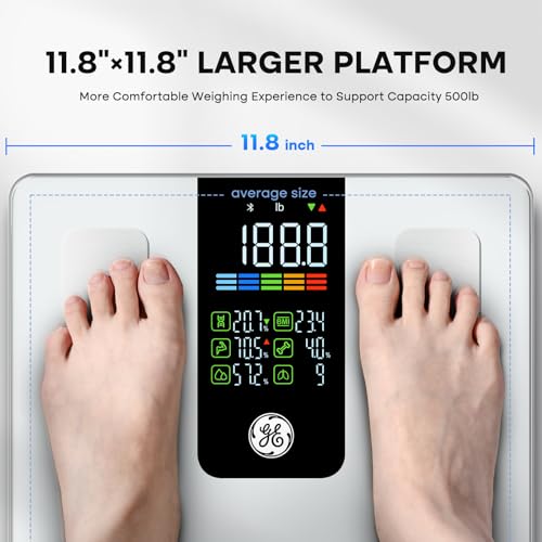 Smart Scale for Body Composition (White)