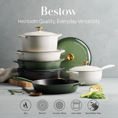 Bestow Enameled Cast Iron 5.5 (Dutch Oven (5.5-qt) / Smoke)