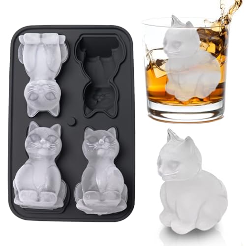 3D Cat Ice Cube Mold (Cat)