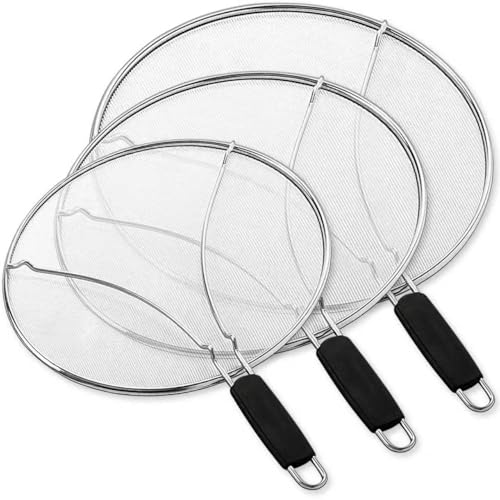 Splatter Screen for Cooking (Multi Silver)
