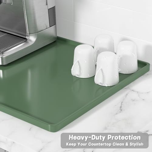 Silicone Coffee Mat (Green / 12" x 19")
