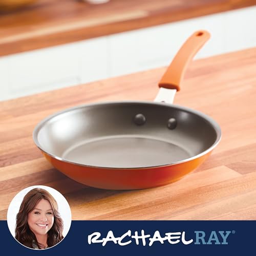 Cook + Create Nonstick Cookware Frying Pan (Orange / 10 Inch)