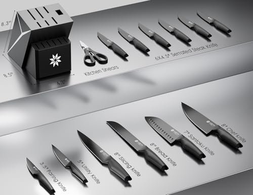 Kitchen Knife Set (Classic Black)