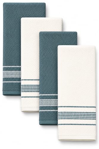 Kitchen Towels (Blue/White Dobby)