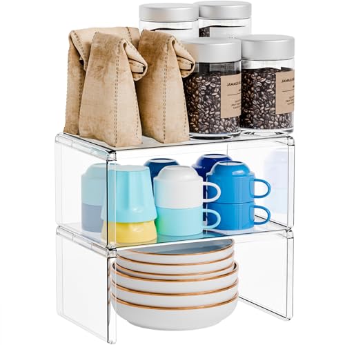 2 Pack Acrylic Cabinet Organizer
