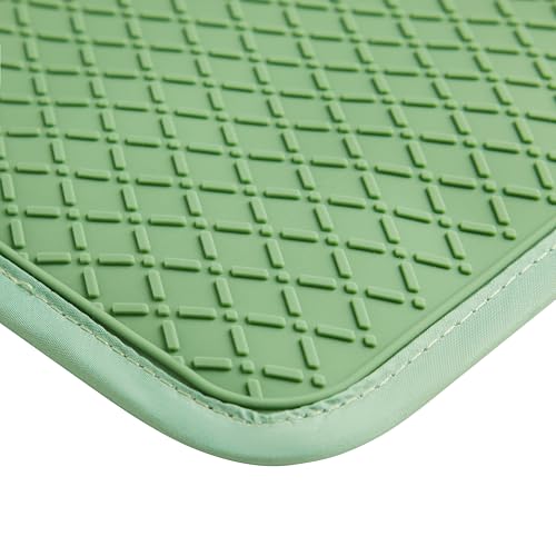 Sage Green Checkered Pot Holder (Sage Green)