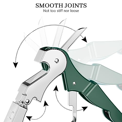 2 Pack Wine Opener (Dark Green)