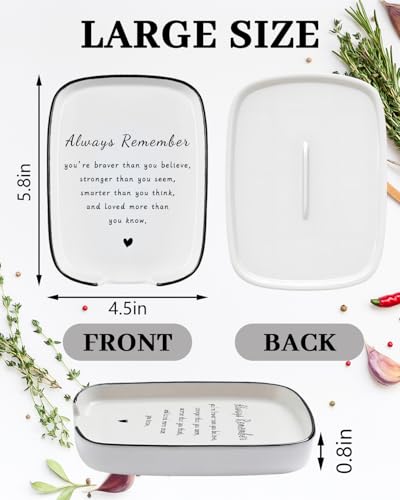 Inspirational Gift for Women (Always remember braver)