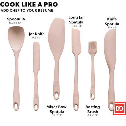 DI ORO Silicone Spatula Set (Cashmere Rose)