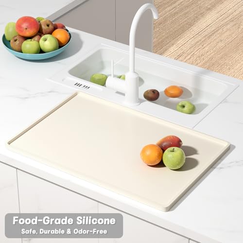 Silicone Coffee Mat (Beige / 16" x 24")