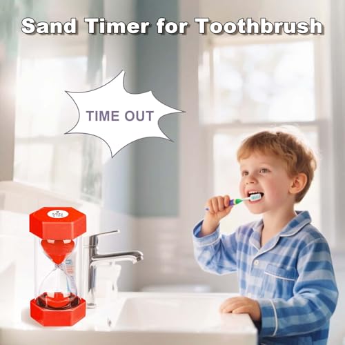 20 Minute Hourglass Sand Timer (Red / 20 minute)