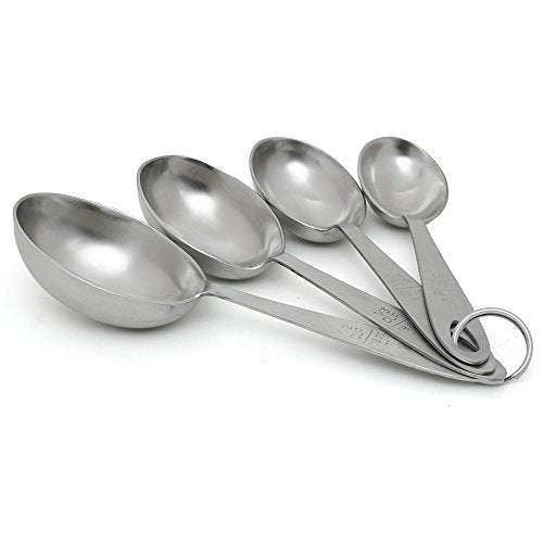 MPC4 4 Piece Stainless Steel Measuring Scoop Set (9 inches long)