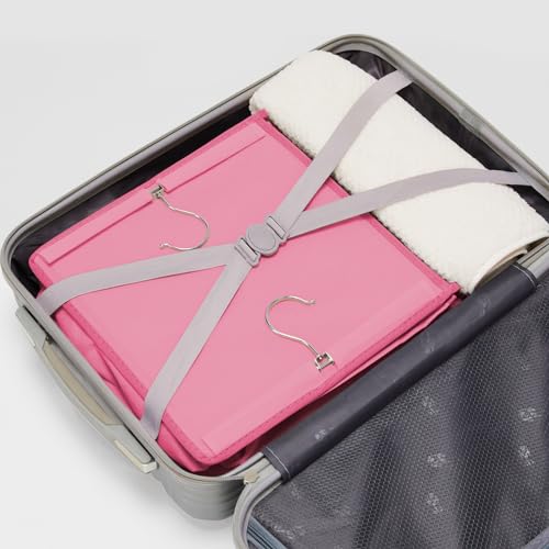 Hanging Closet Organizer and Storage (Pink)