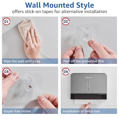 Paper Towel Dispenser Wall Mount (5853-gray)